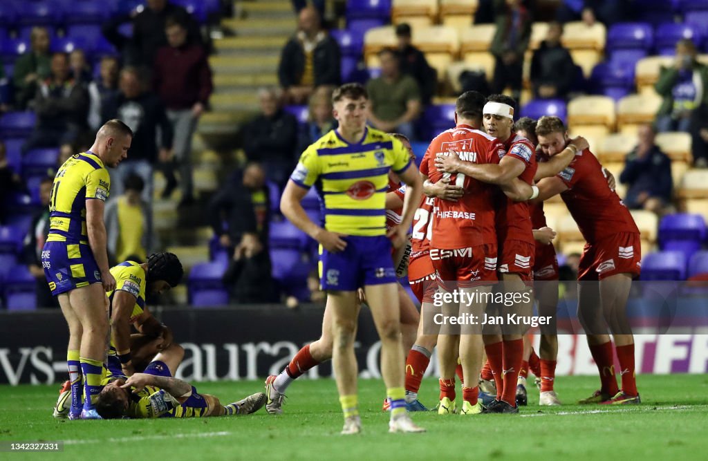Warrington Wolves v Hull Kingston Rovers - Betfred Super League Play-Off