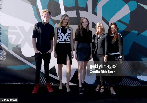 Cash Baker, Anna Rawson, Lani Baker Randol, Renee Parsons, and Jolene Gabbay attend the PXG Dallas Grand Opening at PXG Dallas on September 23, 2021...