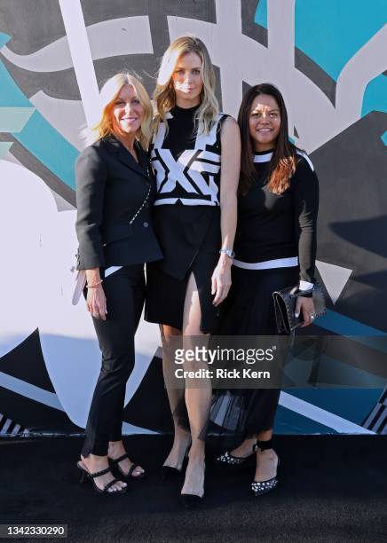 Renee Parsons, Anna Rawson, and Jolene Gabbay attend the PXG Dallas Grand Opening at PXG Dallas on September 23, 2021 in Plano, Texas.