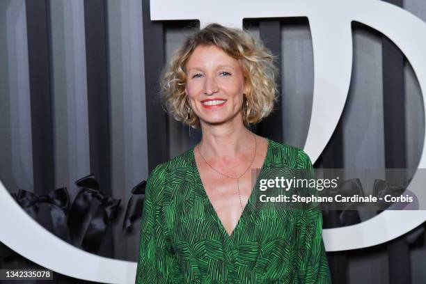 Alexandra Lamy attends the Opening Season Gala at Opera Garnier on September 24, 2021 in Paris, France.