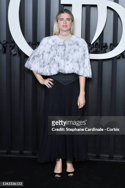 Cecile Cassel attends the Opening Season Gala at Opera Garnier on September 24, 2021 in Paris, France.