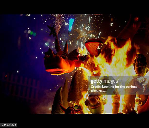 falles. - alicante fotografías e imágenes de stock