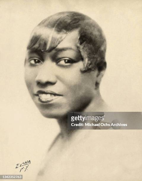Blues singer and pianist Gladys Bentley poses for a portrait circa 1930 in New York City, New York.