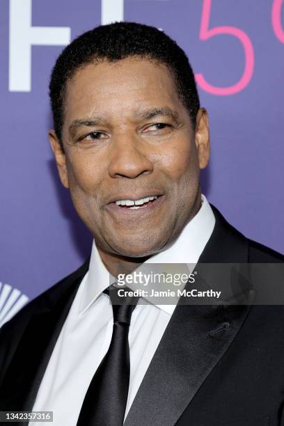 Denzel Washington attends the opening night screening of The Tragedy Of Macbeth during the 59th New York Film Festival at Alice Tully Hall, Lincoln...