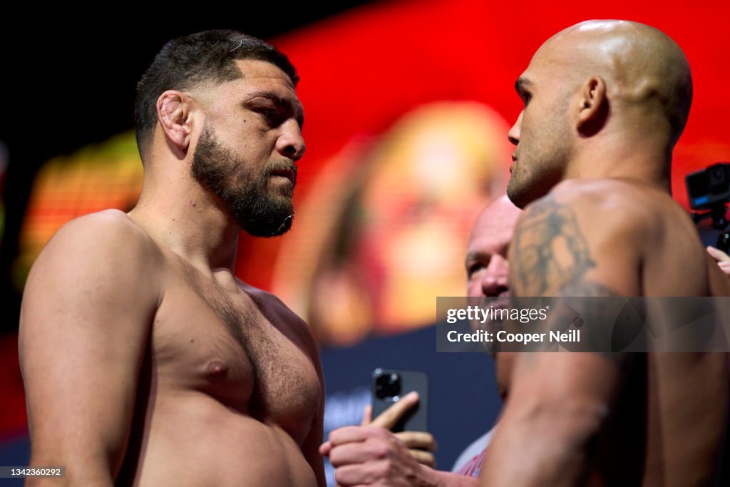 UFC 266 Weigh-in