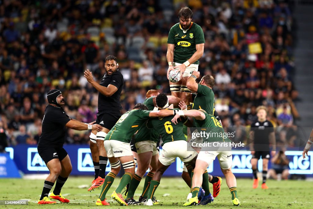 New Zealand v South Africa - Rugby Championship