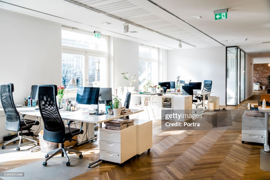 Modern bright office space