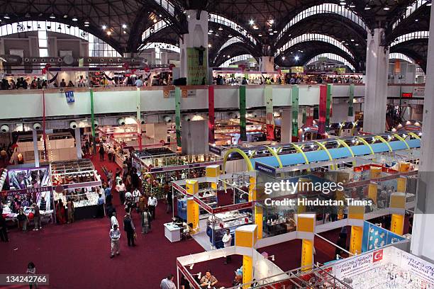 foreign pavilion of the 31st india international trade fair at pragati maidan on november 15