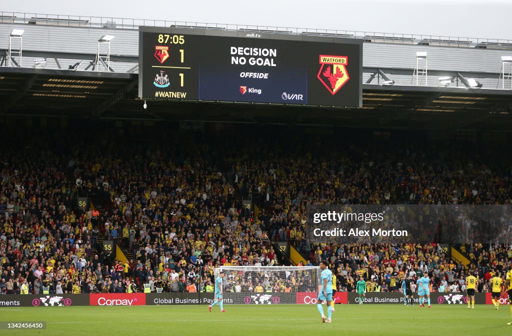 Watford v Newcastle United - Premier League