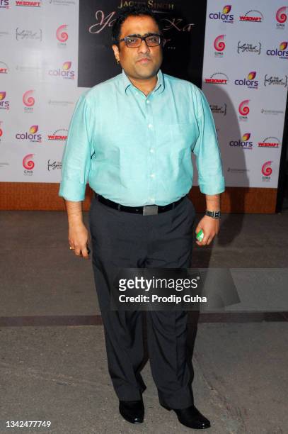 Kunal Ganjawala attends the pay tribute to late Ghazal maestro Jagjit Singh on his 71st birth anniversary on February 08, 2012 in Mumbai, India