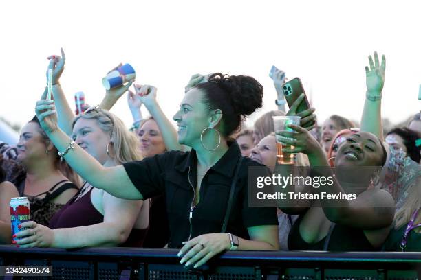General view at KISSTORY Festival 2021 at Streatham Common on September 25, 2021 in London, England.