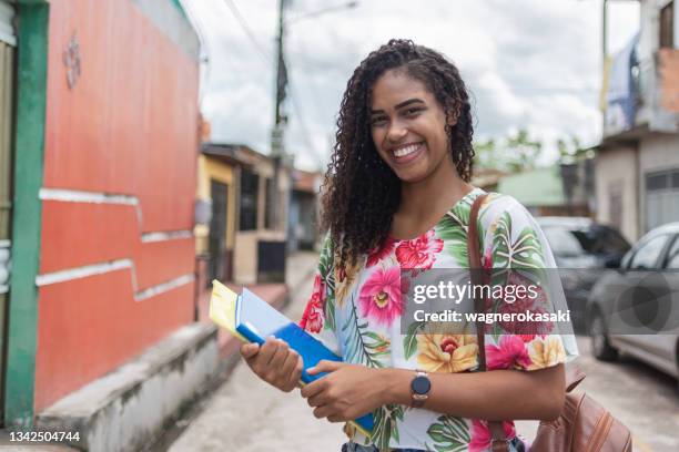 portrait of young black female university student - law student stock pictures, royalty-free photos & images