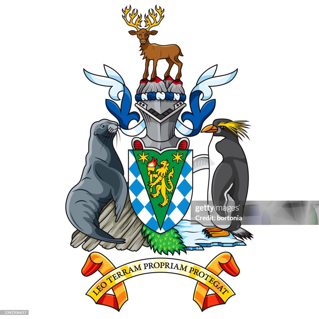 South Georgia and the South Sandwich Islands Coat of Arms