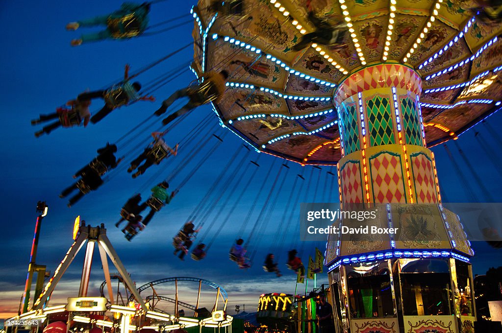 Rides at State Fair