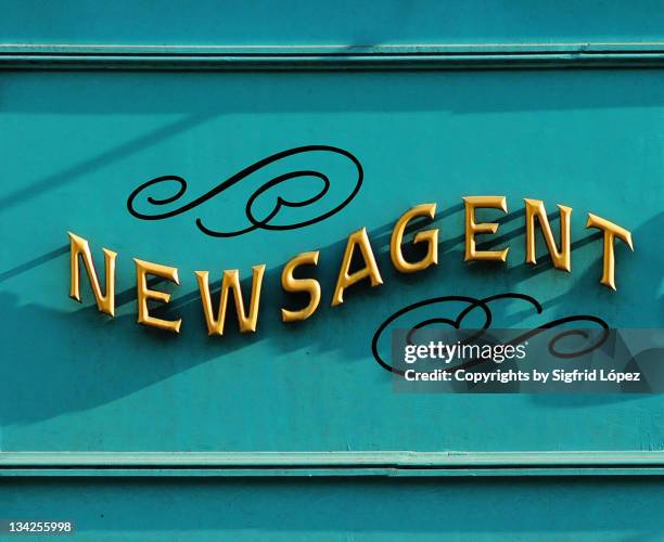 Newsagents Sign 623 Store Sign Name Stock Photos, High-Res Pictures, and Images - Getty ...