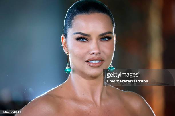Adriana Lima attends The Academy Museum of Motion Pictures Opening Gala at The Academy Museum of Motion Pictures on September 25, 2021 in Los...