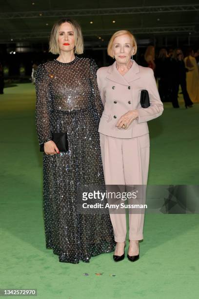 Sarah Paulson and Holland Taylor attend The Academy Museum of Motion Pictures Opening Gala at The Academy Museum of Motion Pictures on September 25,...