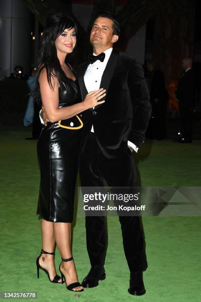 Katy Perry and Orlando Bloom attend The Academy Museum of Motion Pictures Opening Gala at The Academy Museum of Motion Pictures on September 25, 2021...