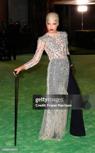 Selma Blair attends The Academy Museum of Motion Pictures Opening Gala at The Academy Museum of Motion Pictures on September 25, 2021 in Los Angeles,...