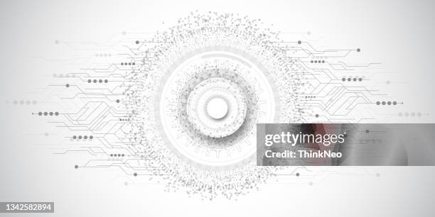 modern futuristic, engineering, science, technology vector background. circuit board. - applying wallpaper stock illustrations