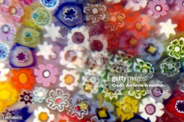 millefiori double exposure - murano stock pictures, royalty-free photos & images