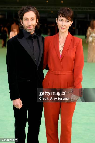 Simon Helberg and Jocelyn Towne attend The Academy Museum of Motion Pictures Opening Gala at The Academy Museum of Motion Pictures on September 25,...