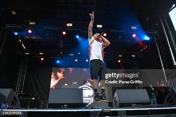 T2 Rapper Rapper T.I. performs onstage during day 1 of 2021 AfroPunk Atlanta at ...