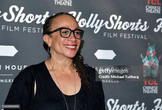 Actress S. Epatha Merkerson attends the 17th annual Hollyshorts Filmmaker red carpet event at the TCL Chinese Theaters at Hollywood & Highland...