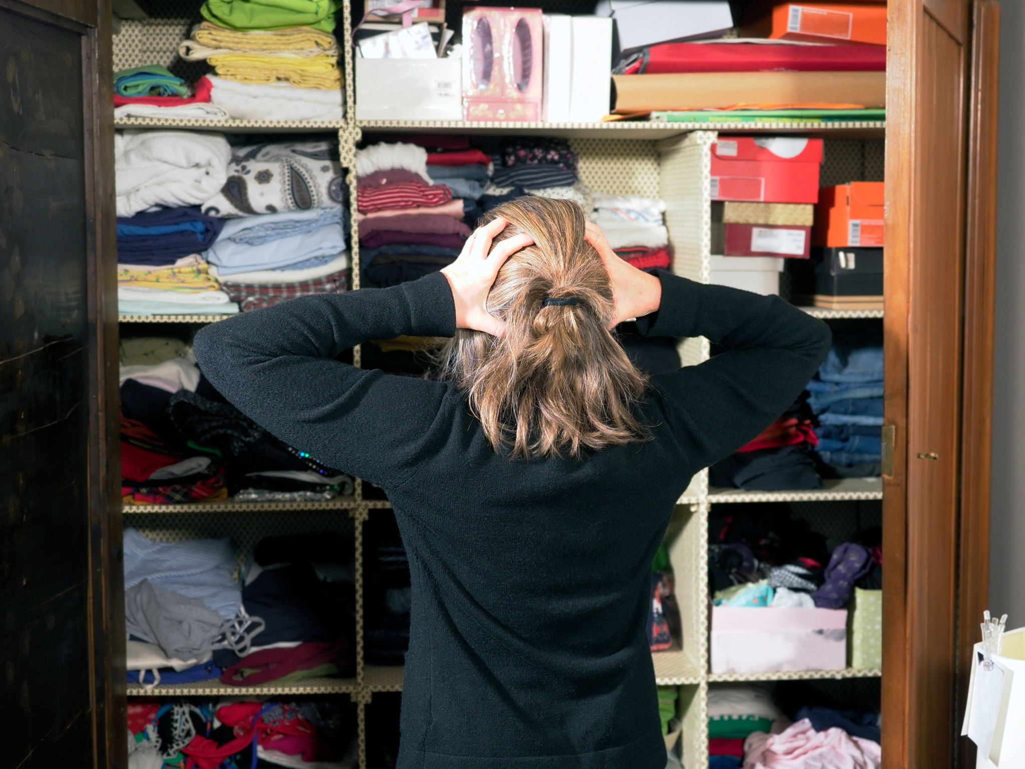 decluttering home