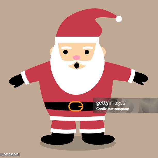 santa claus vector - deer head stock illustrations
