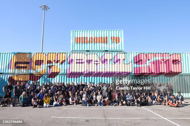 Governors Ball staff during the 2021 Governors Ball Music Festival at Citi Field on September 26, 2021 in New York City.