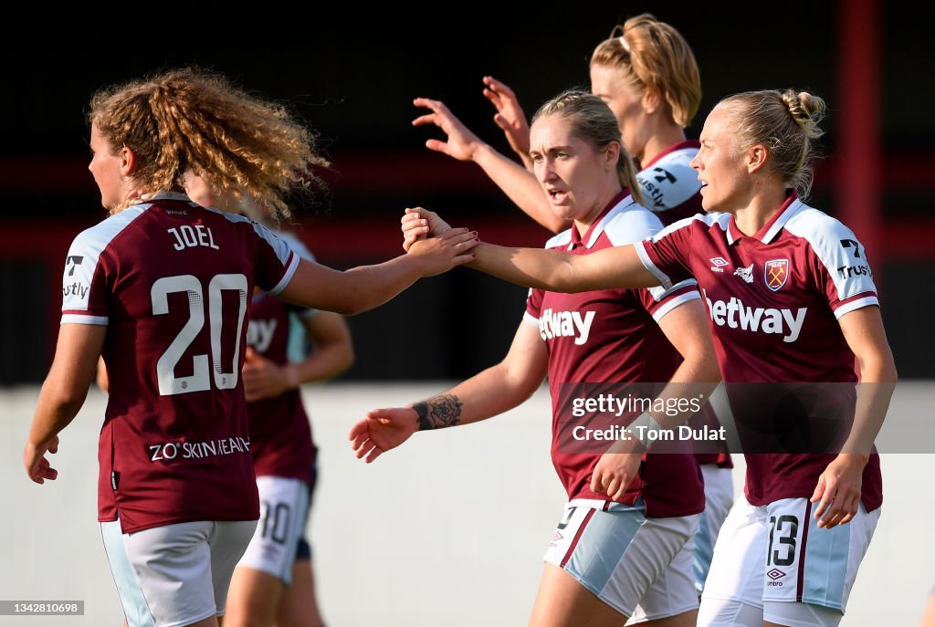 West Ham United Women v Leicester City Women - Barclays FA Women's Super League