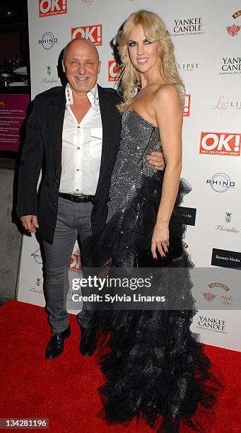 Nikki Zilli attends the OK! Magazine Christmas Party held at Floridita Restaurant on November 29, 2011 in London, England.