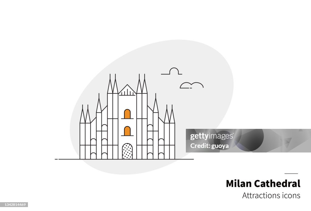 Catedral de Milão, atração turística italiana.