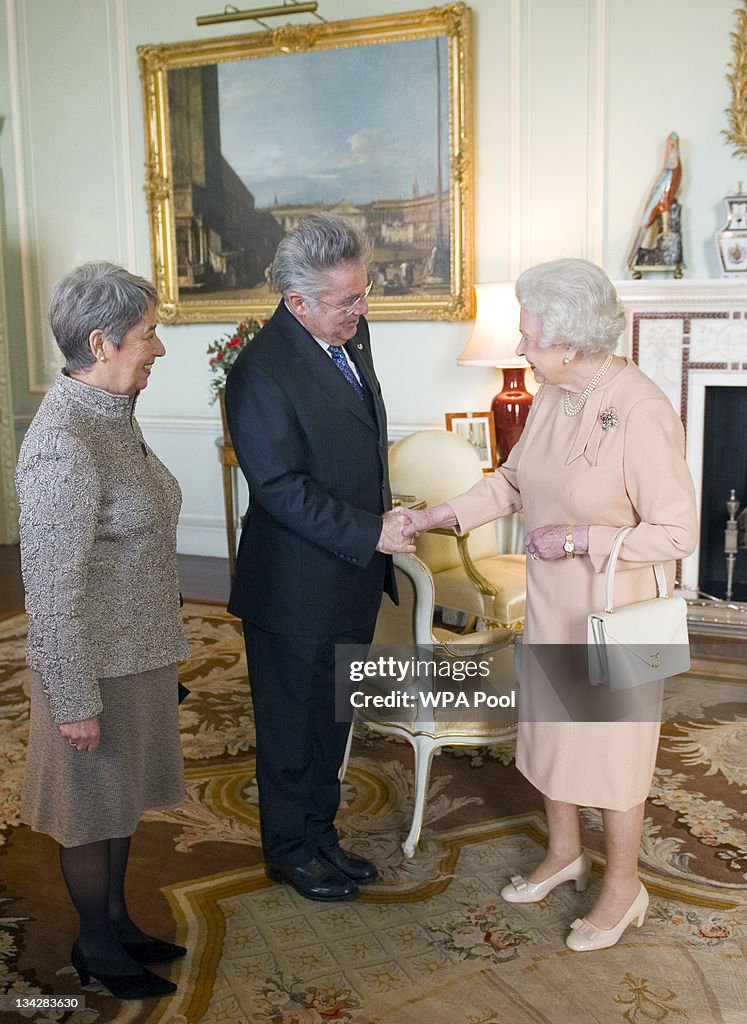Austrian President Heinz Fischer visits UK