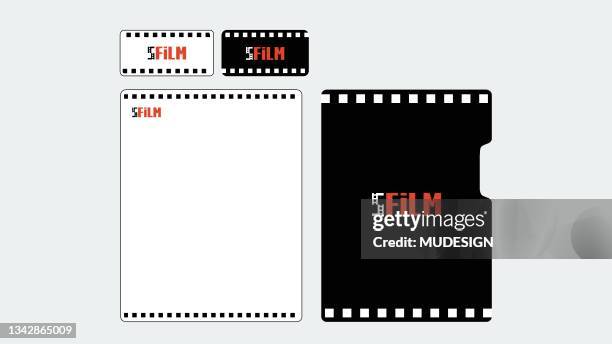 film strip logo. s logo concept branding - beverly hills california 幅插畫檔、美工圖案、卡通及圖標