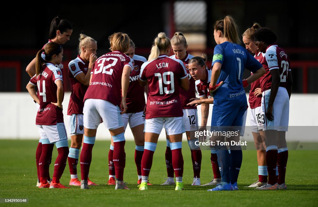 West Ham United Women v Leicester City Women - Barclays FA Women's Super League