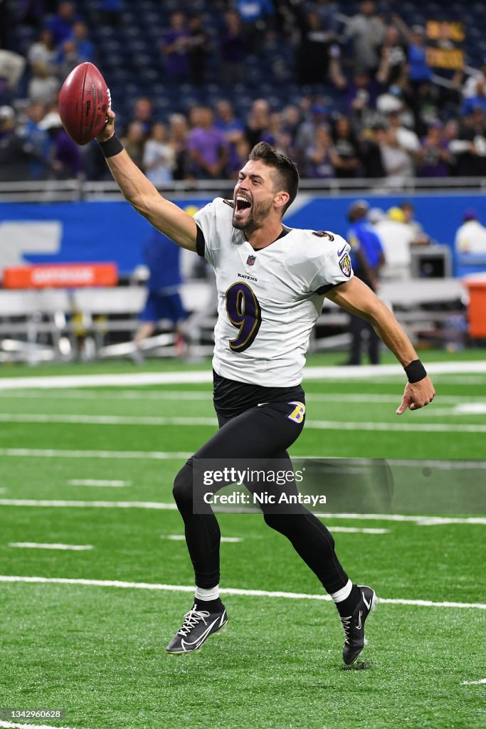 Baltimore Ravens v Detroit Lions