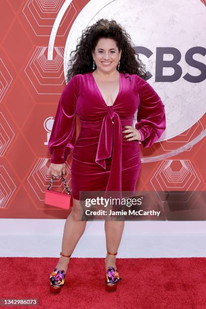 Marissa Jaret Winokur attends the 74th Annual Tony Awards at Winter Garden Theater on September 26, 2021 in New York City.