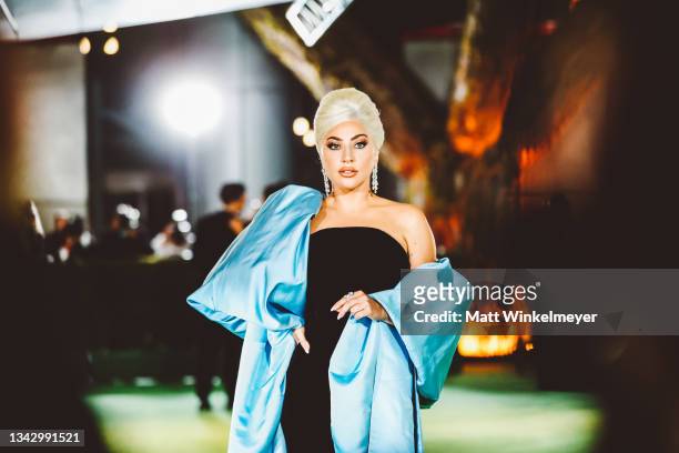 Lady Gaga attends The Academy Museum of Motion Pictures Opening Gala at Academy Museum of Motion Pictures on September 25, 2021 in Los Angeles,...