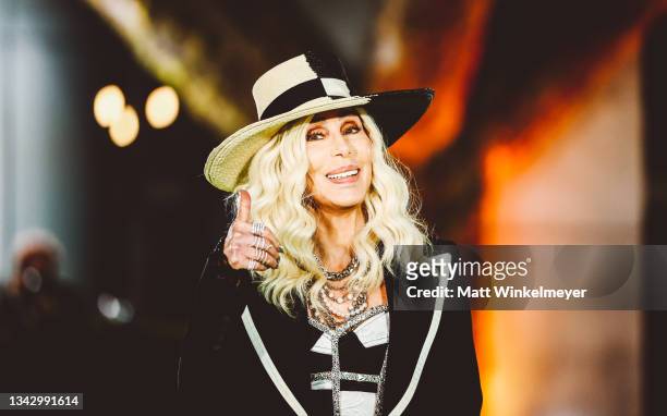 Cher attends The Academy Museum of Motion Pictures Opening Gala at Academy Museum of Motion Pictures on September 25, 2021 in Los Angeles, California.