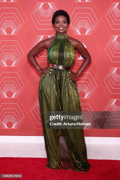 LaChanze attends the 74th Annual Tony Awards at Winter Garden Theater on September 26, 2021 in New York City.