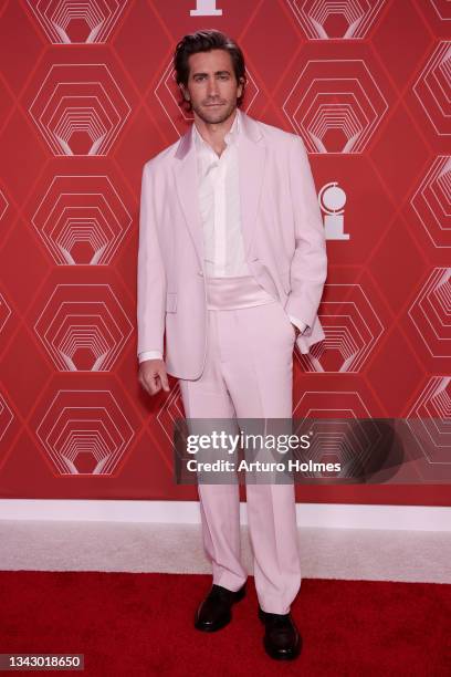 Jake Gyllenhaal attends the 74th Annual Tony Awards at Winter Garden Theater on September 26, 2021 in New York City.