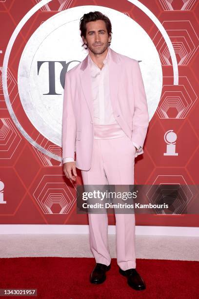 Jake Gyllenhaal attends the 74th Annual Tony Awards at Winter Garden Theater on September 26, 2021 in New York City.