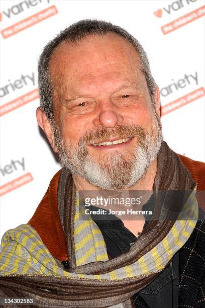 Terry Gilliam arrives at the Hidden Gems Photography Gala Auction in aid of Variety Club the Children's Charity at the St Pancras Renaissance Hotel...