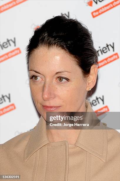 Mary McCartney arrives at the Hidden Gems Photography Gala Auction in aid of Variety Club the Children's Charity at the St Pancras Renaissance Hotel...