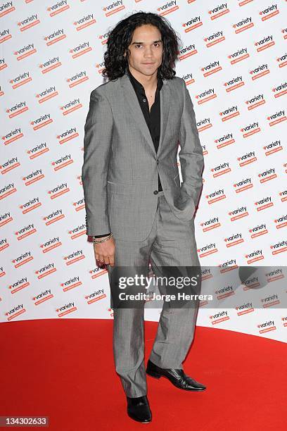 Reece Ritchie arrives at the Hidden Gems Photography Gala Auction in aid of Variety Club the Children's Charity at the St Pancras Renaissance Hotel...