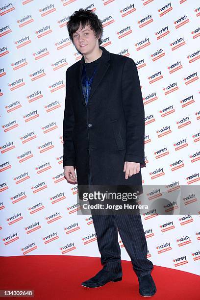 Tyger Drew-Honey arrives at the Hidden Gems Photography Gala Auction in aid of Variety Club the Children's Charity at the St Pancras Renaissance...