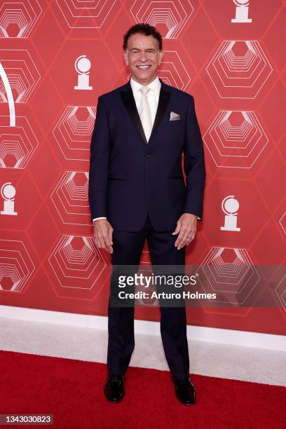 Brian Stokes Mitchell attends the 74th Annual Tony Awards at Winter Garden Theater on September 26, 2021 in New York City.