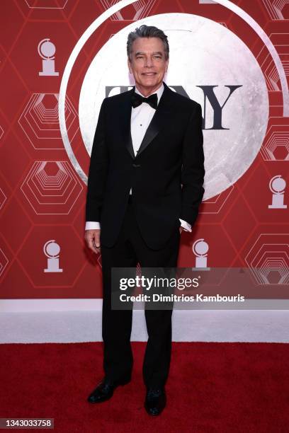 Peter Gallagher attends the 74th Annual Tony Awards at Winter Garden Theater on September 26, 2021 in New York City.